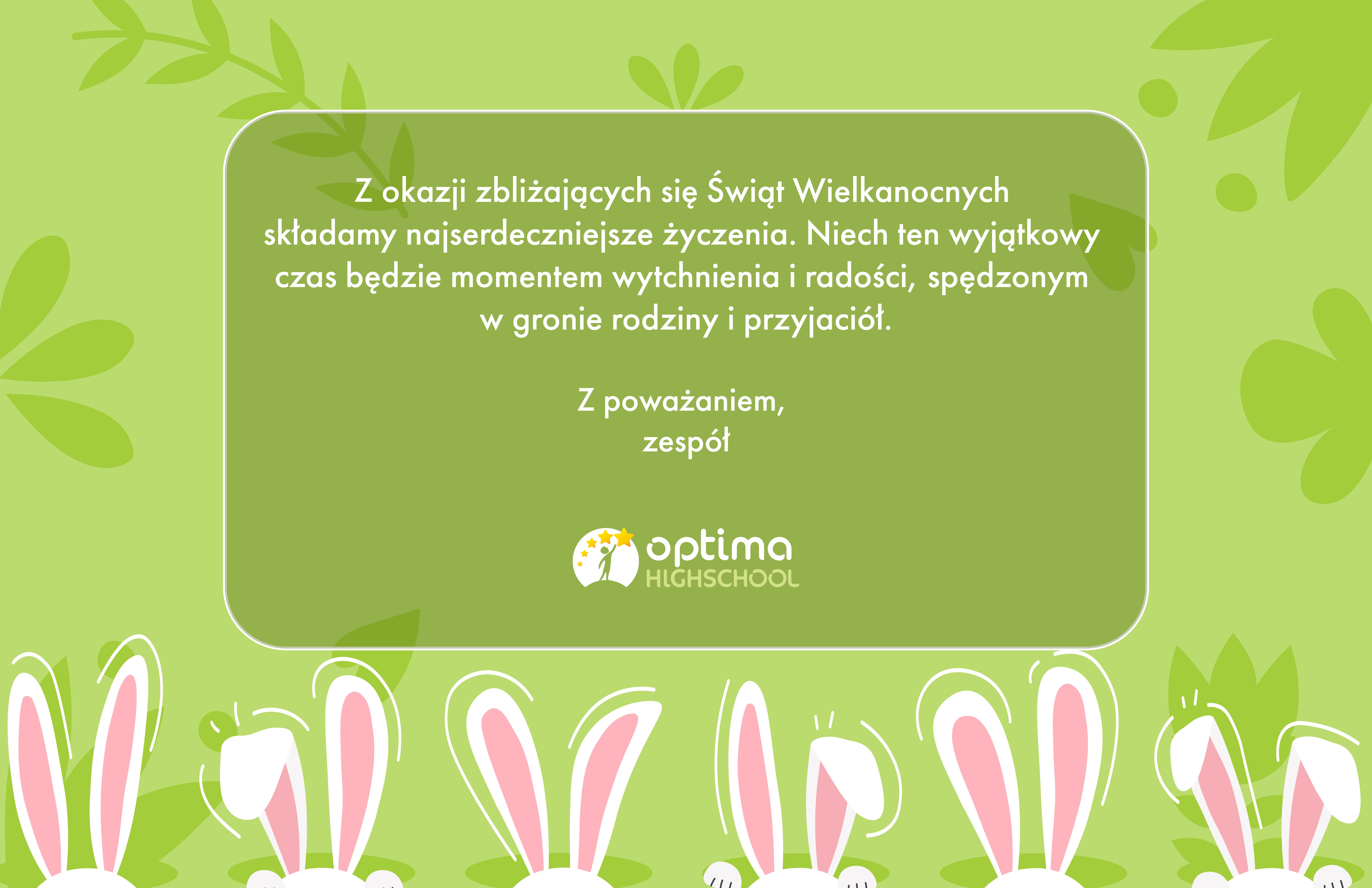 Wesołych Świąt Wielkanocnych!