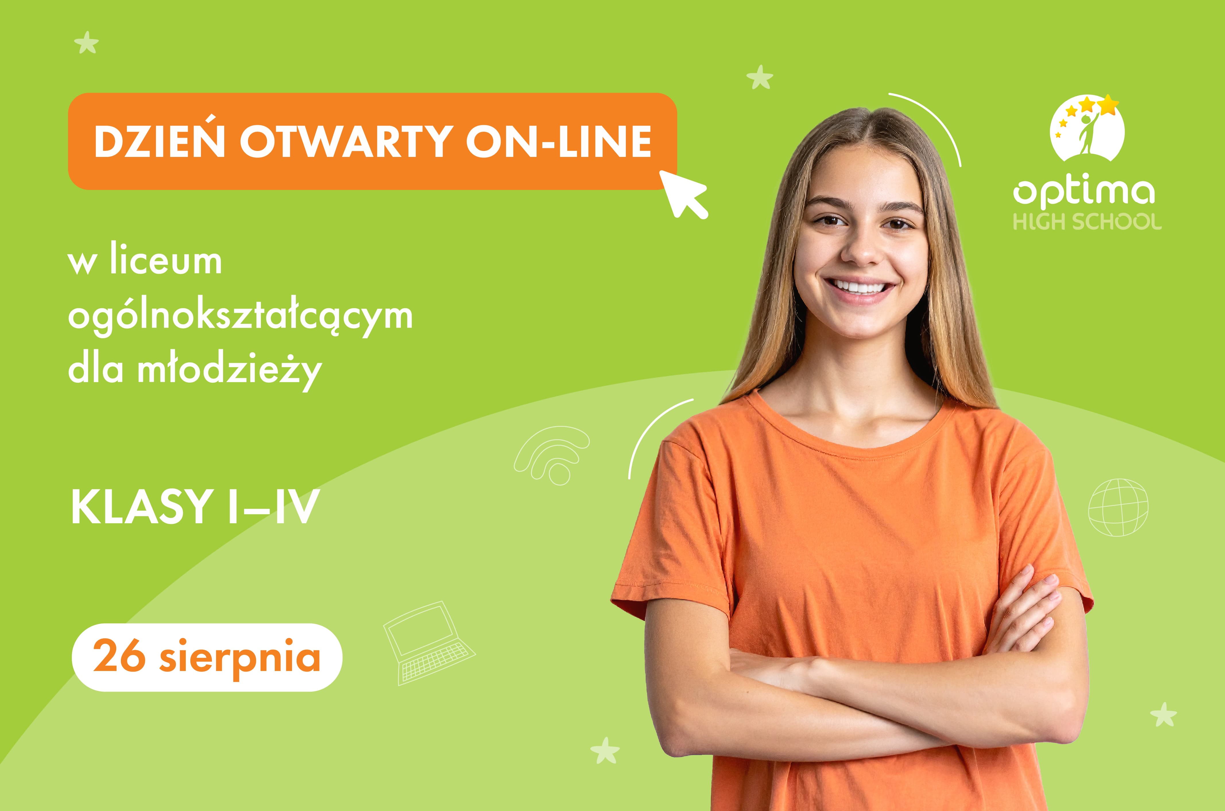 DZIEŃ OTWARTY ON-LINE Optima High School