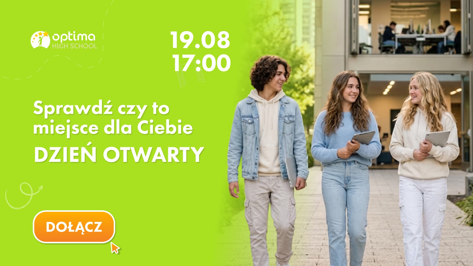 DZIEŃ OTWARTY Optima High School